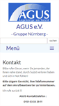 Mobile Screenshot of nuernberg.agus-selbsthilfe.de